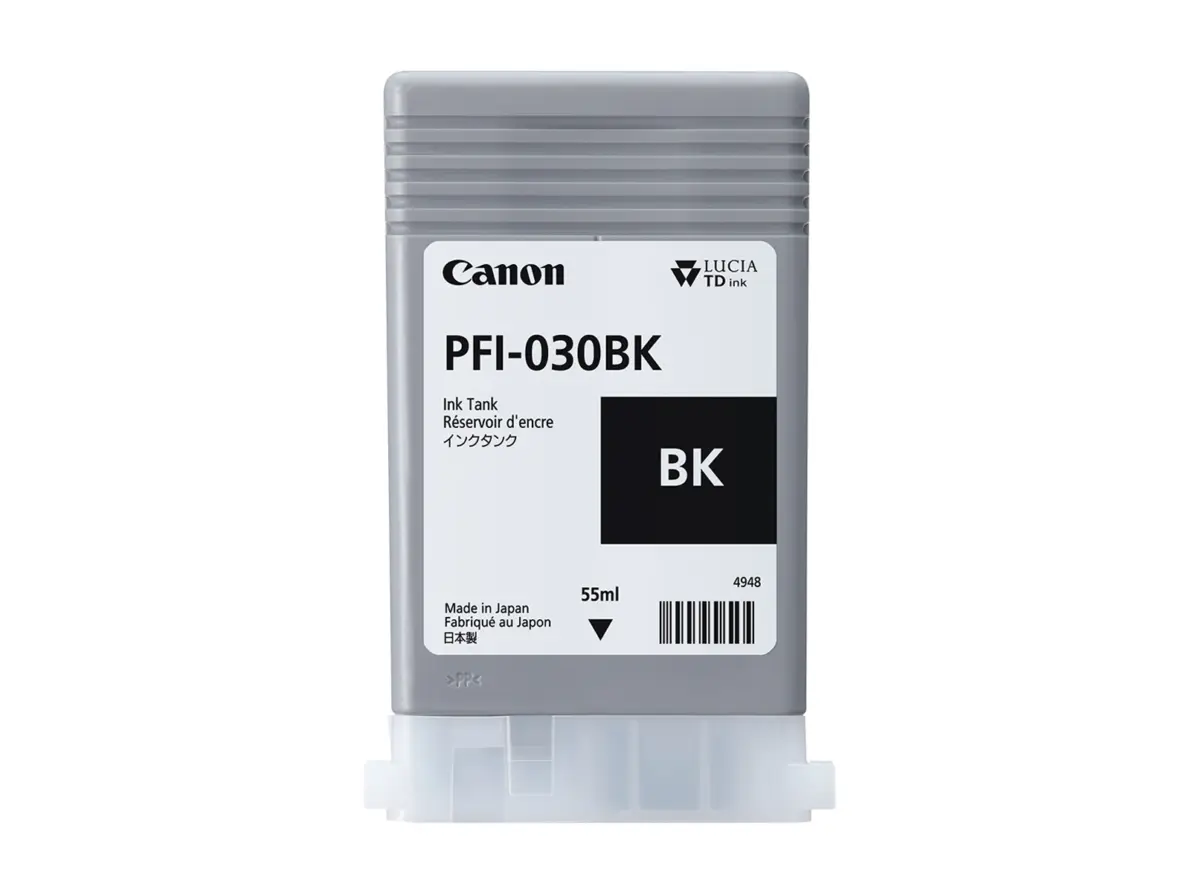 Canon PFI-030BK Tinte Schwarz 55ml 3489C001 – Bild 3