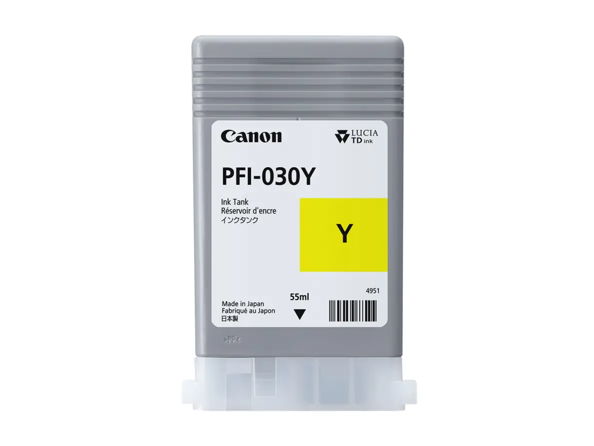 Canon PFI-030Y Tinte Gelb 55ml 3492C001 – Bild 3