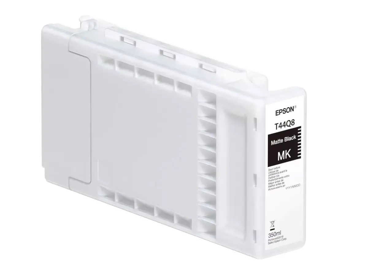 EPSON-T44Q-Tinte-UltraChrome-PRO-12-Mattschwarz-350ml-C13T44Q84N EPSON T44Q Tinte UltraChrome PRO 12 Mattschwarz 350ml C13T44Q84N – Bild 1