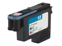 HP 73 DesignJet Druckkopf Mattschwarz Chromatisches Rot CD949A – Bild 3