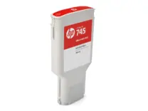 HP 745 Designjet Tinte Chromatisches Rot 300ml F9K06A – Bild 3