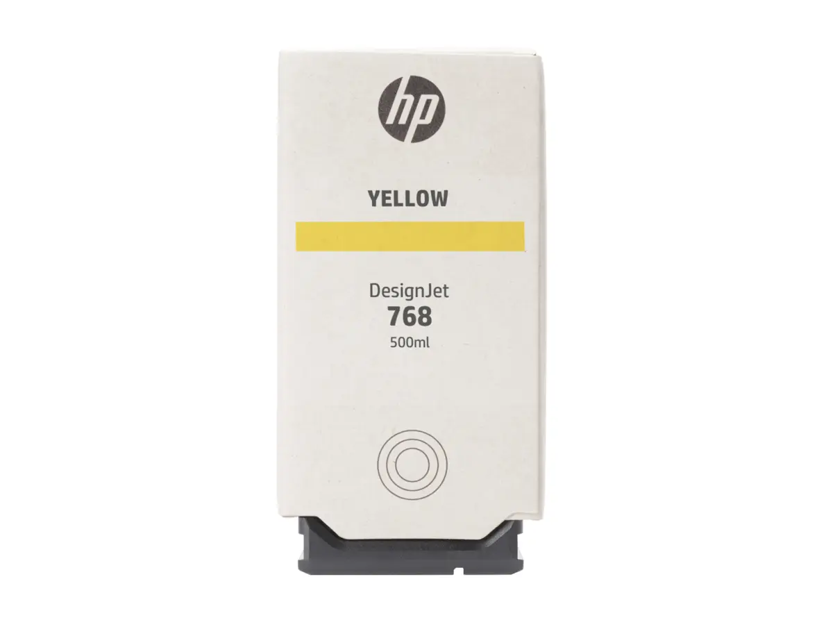 HP 768 DesignJet Tinte Gelb 500ml 4S5B4A – Bild 5